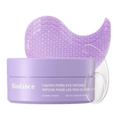 BIODANCE Parches de péptido de colágeno para los ojos, parches antiarrugas y líneas sonrientes para la cara, máscara debajo de los ojos para líneas finas y bolsas de ojos, artículos esenciales de viaje y regalos de cuidado personal para mujeres, cuidado d