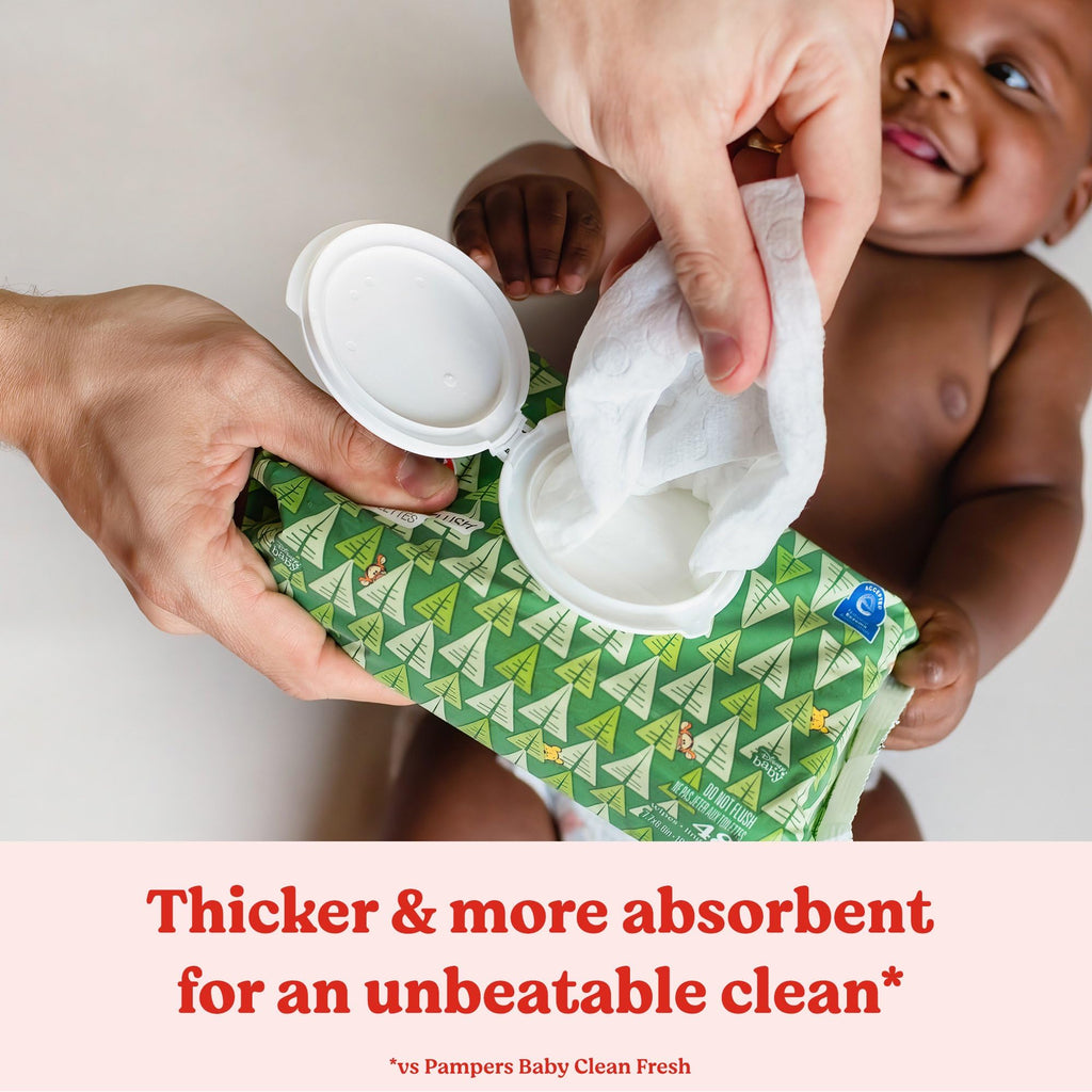 Huggies - Toallitas para bebés Natural Care Sensitive, sin perfume, hipoalergénicas, 99% de agua purificada, 12 paquetes abatibles (768 toallitas en total), el embalaje puede variar