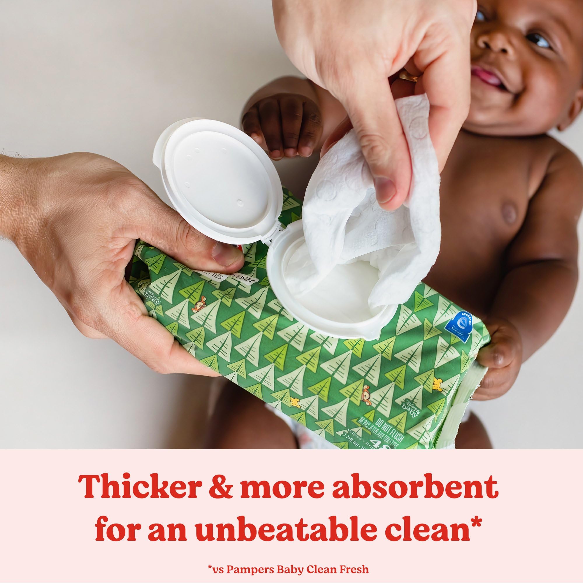 Huggies - Toallitas para bebés Natural Care Sensitive, sin perfume, hipoalergénicas, 99% de agua purificada, 12 paquetes abatibles (768 toallitas en total), el embalaje puede variar