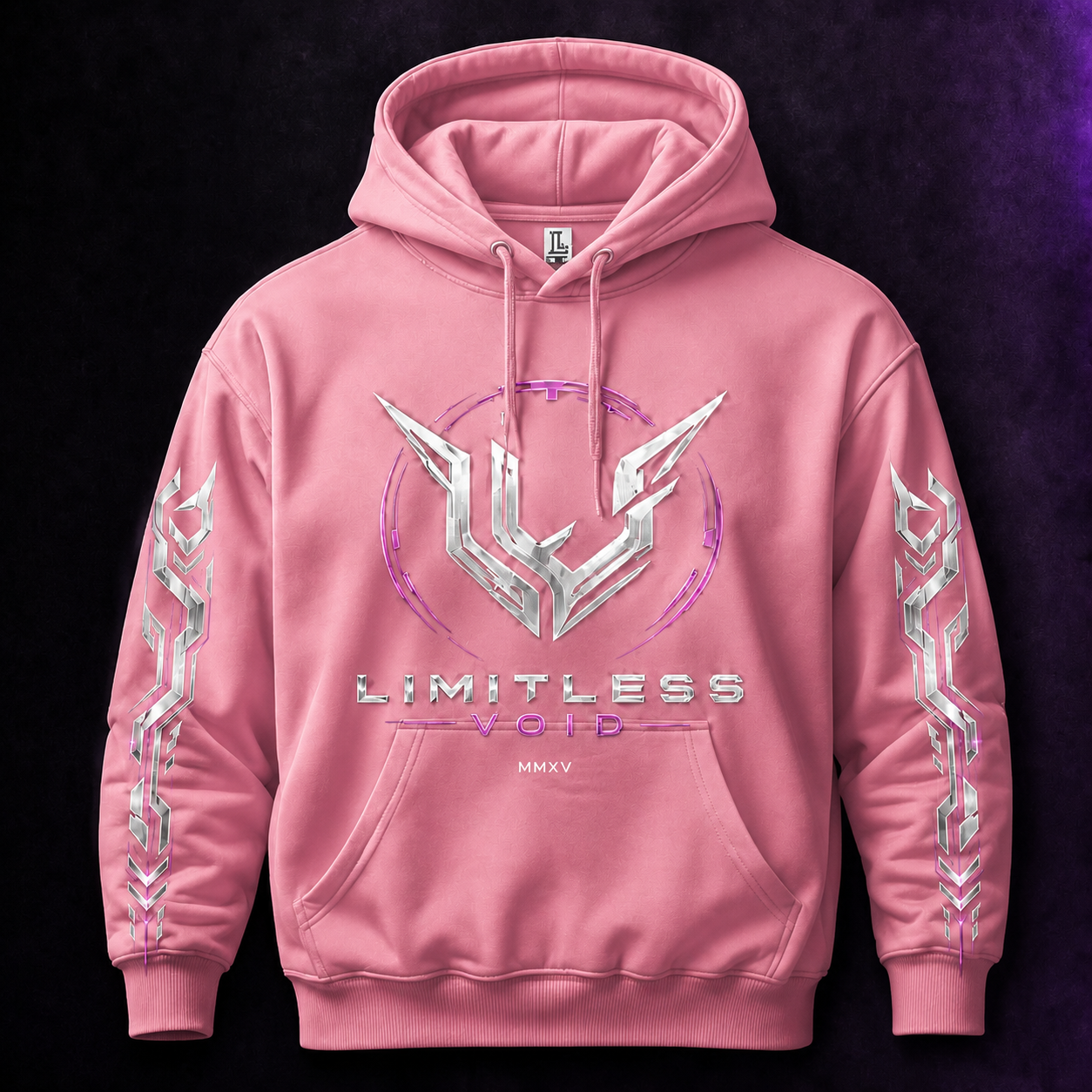 Pink Void Tech Hoddie