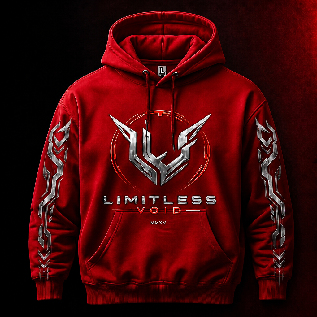 Red Void Tech Hoddie
